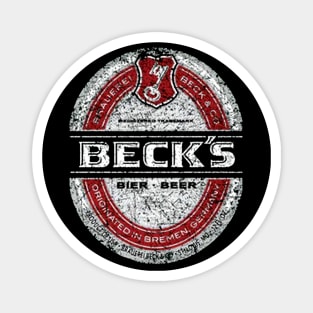 Vintage BECKS BEER 1933 Magnet